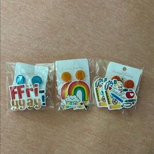 NEW Teacher Earrings Set